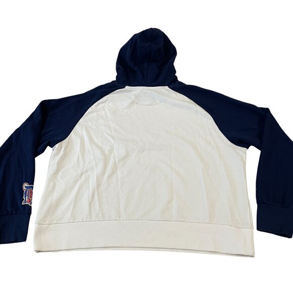 Detroit Tigers Hoodie Women's Size 2XL Navy & White Sweatshirt MLB Baseball - Picture 5 of 5
